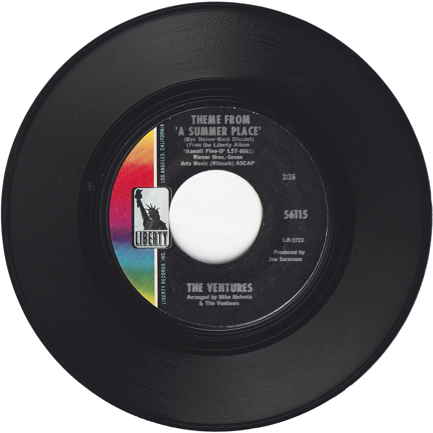 The Ventures - Theme From A Summer Place / A Summer Love – NIGHT